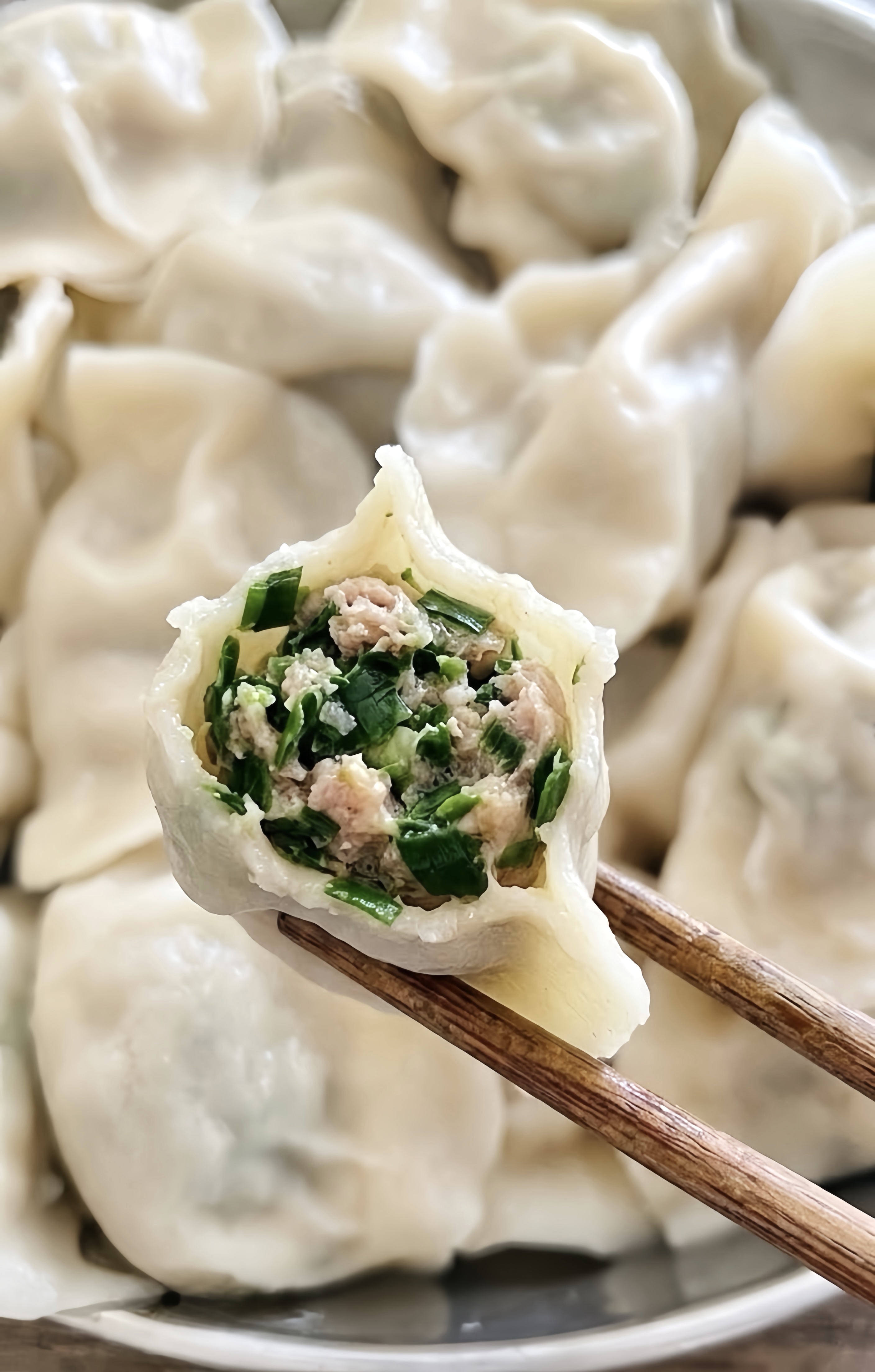 猪肉韭菜饺子