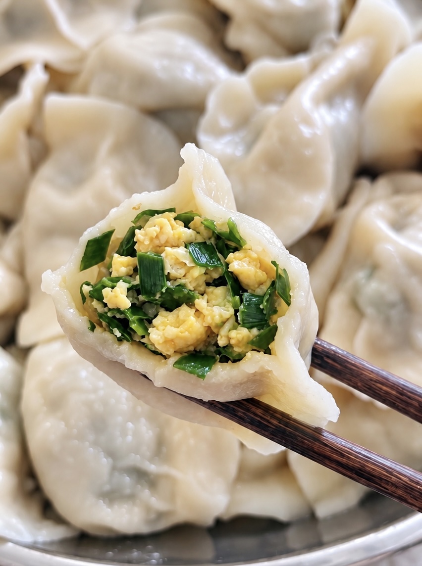 韭菜鸡蛋饺子